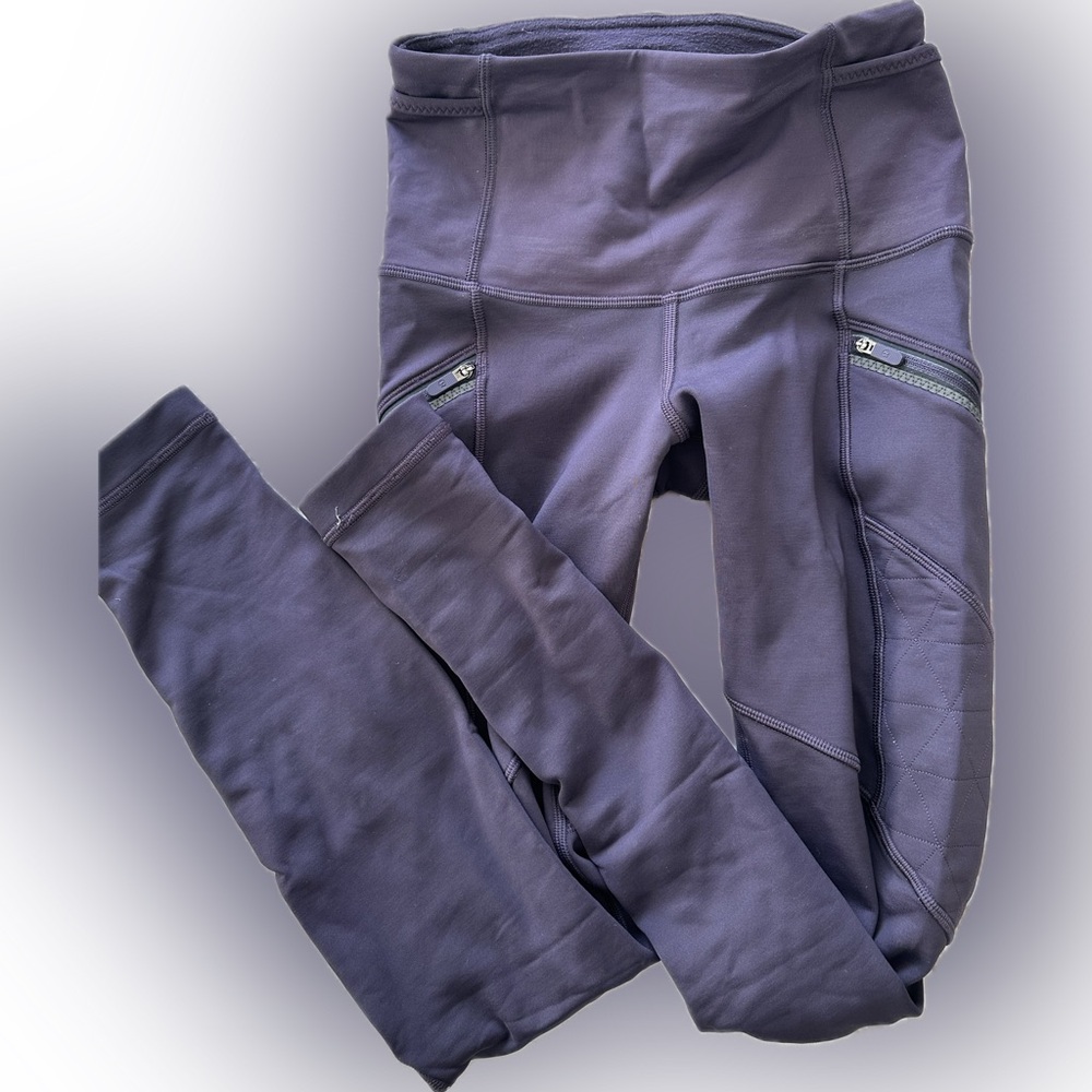 Lululemon Fleece Lined Running Tights (size 2)